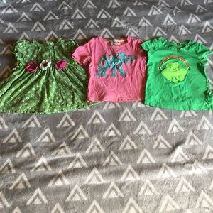 Bundle of 3 T-Shirts - Sz 2T - Various Brands